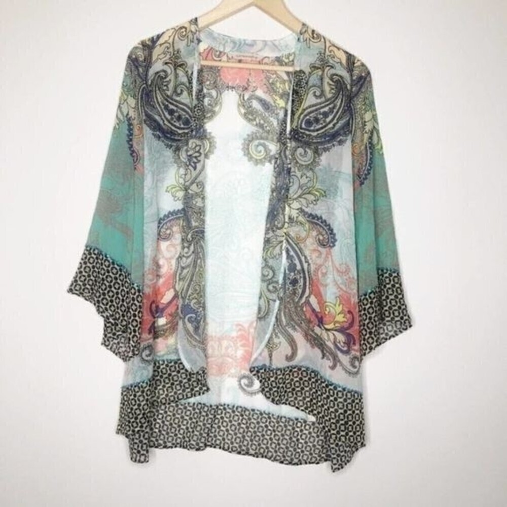 SOFT SURROUNDINGS Muse Kimono Topper